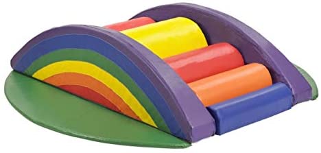 rainbow arch climber foam play
